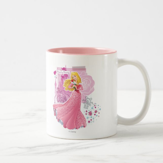 Tasse 2 Couleurs Aurora - Beauté dormante (Droit)