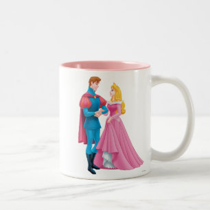 Tasse 2 Couleurs Aurora et Prince Phillip