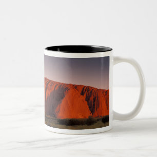 Tasse 2 Couleurs Australie, Parc national d'Uluru. Uluru ou