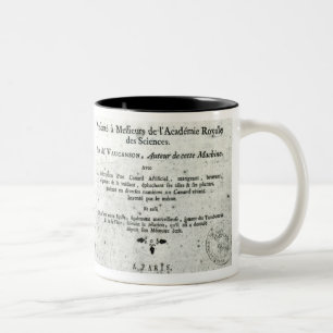 Tasse 2 Couleurs Automates, illustration du frontispice