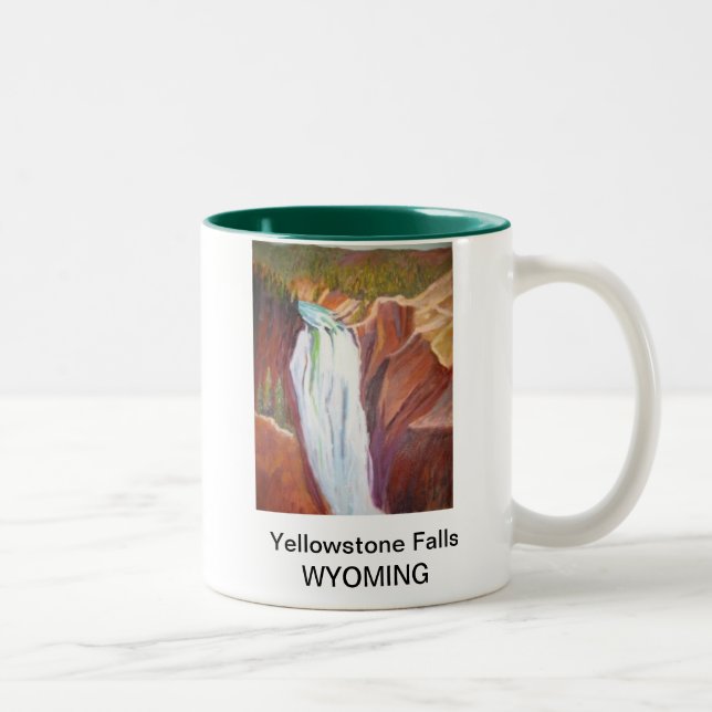 Tasse 2 Couleurs Automnes de Yellowstone (Droit)