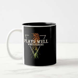 Tasse 2 Couleurs Autonomie de vie de l'ananas