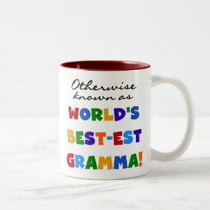 Tasse 2 Couleurs Autrement connu comme T-shirts de Meilleur-est