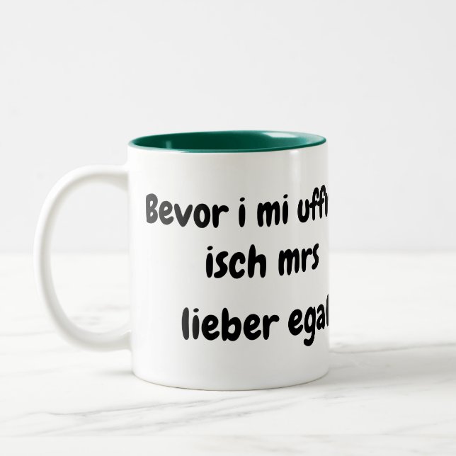 Tasse 2 Couleurs Avant que je ne...... (Gauche)