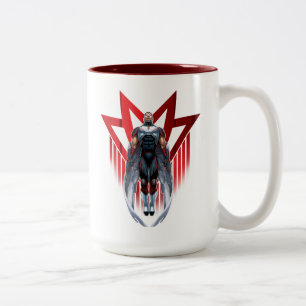 Tasse 2 Couleurs Avengers Classiques   Insigne Icône Falcon