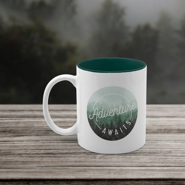 Tasse 2 Couleurs Aventure Attend (Créateur téléchargé)