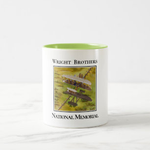Tasse 2 Couleurs Avion de Wright Brothers, Mémorial national