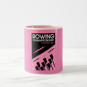 Tasse 2 Couleurs Aviron international féminin