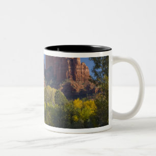 Tasse 2 Couleurs AZ, Arizona, Sedona, Crescent Moon Recreation 2