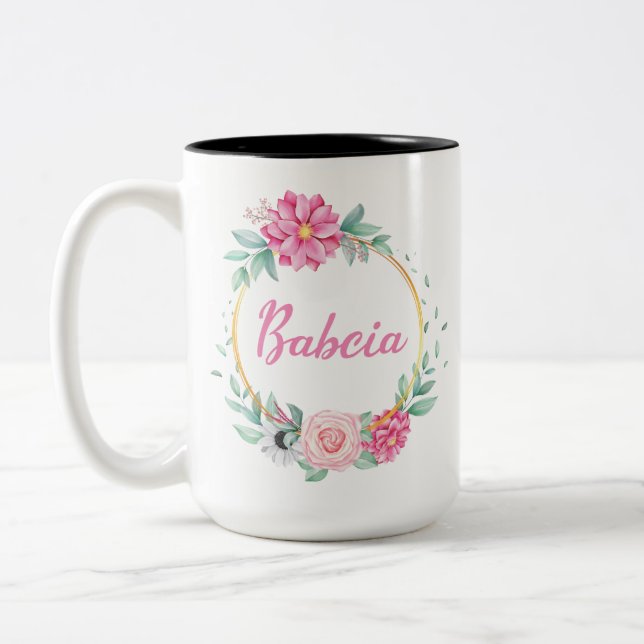 Tasse 2 Couleurs Baba (Gauche)