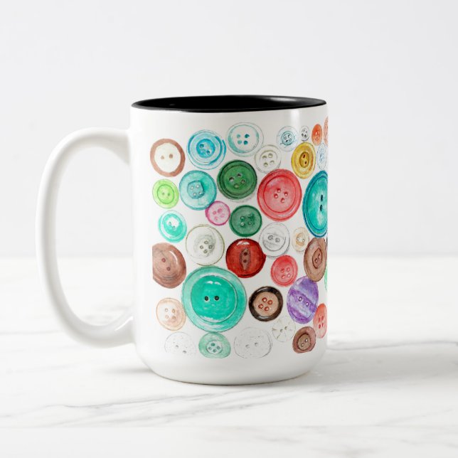 Tasse 2 Couleurs Badges! (Gauche)
