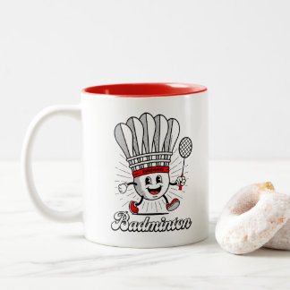 Tasse 2 Couleurs Badminton Mascot Classic