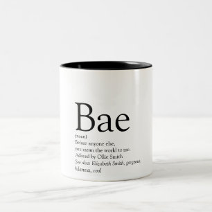 Tasse 2 Couleurs Bae Définition Girami ami copain