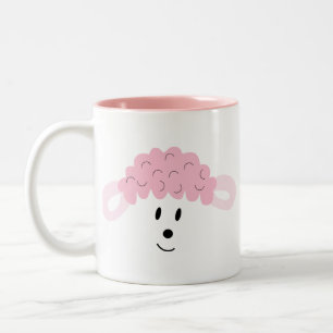Tasse 2 Couleurs BAH ! BAH ! Visage d'agneau