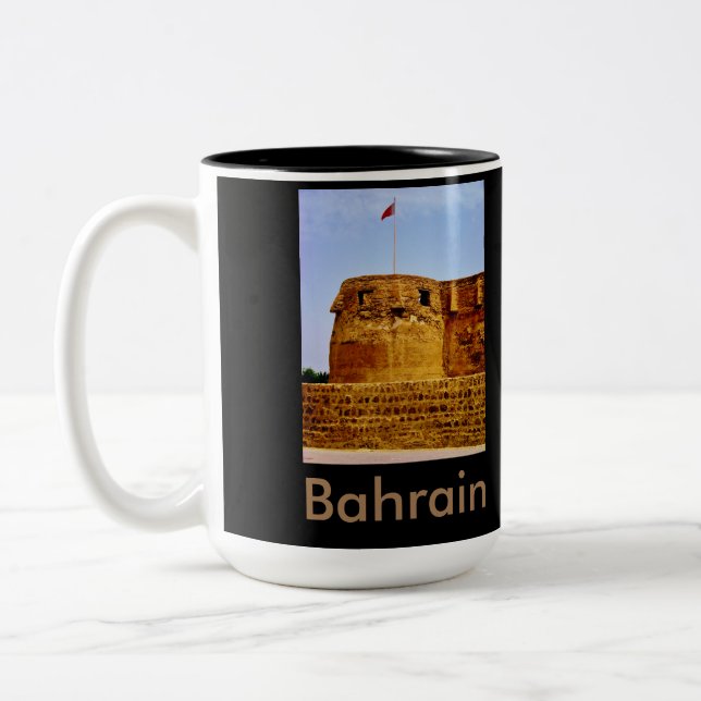 Tasse 2 Couleurs Bahreïn (Gauche)