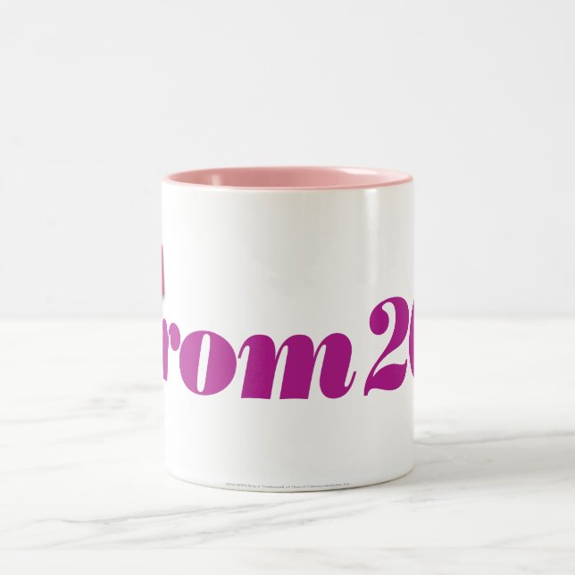 Tasse 2 Couleurs Bal d'étudiants 2011 - Pourpre (Centre)