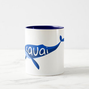 Tasse 2 Couleurs Baleine de Kauai Hawaii