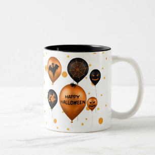 Tasse 2 Couleurs Balloons pour fête d'Halloween joyeuse