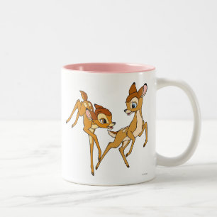 Tasse 2 Couleurs Bambi et Faline