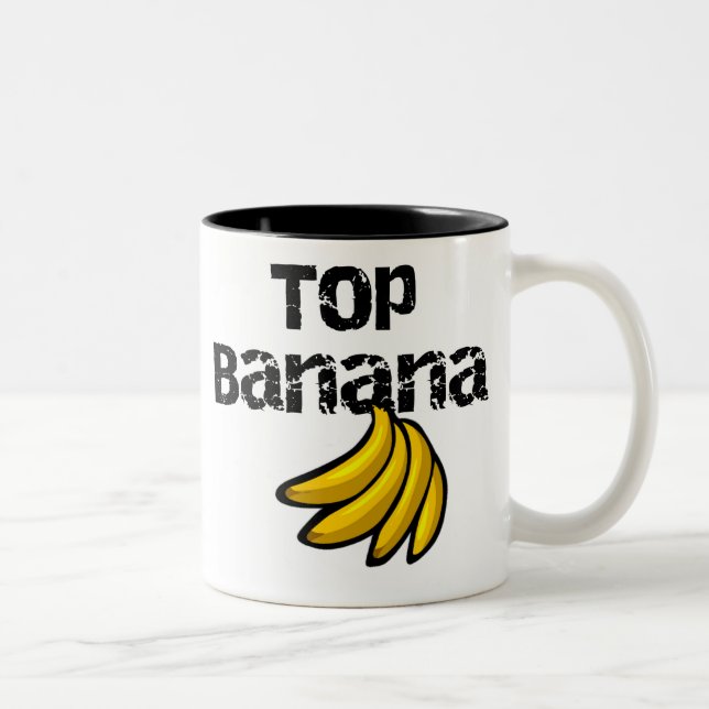 Tasse 2 Couleurs Banane supérieure (Droit)