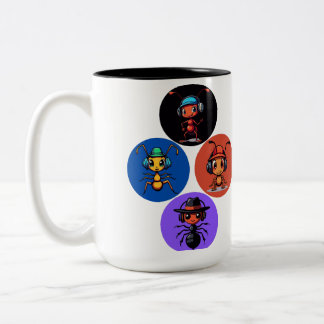 Tasse 2 Couleurs bande dessinée