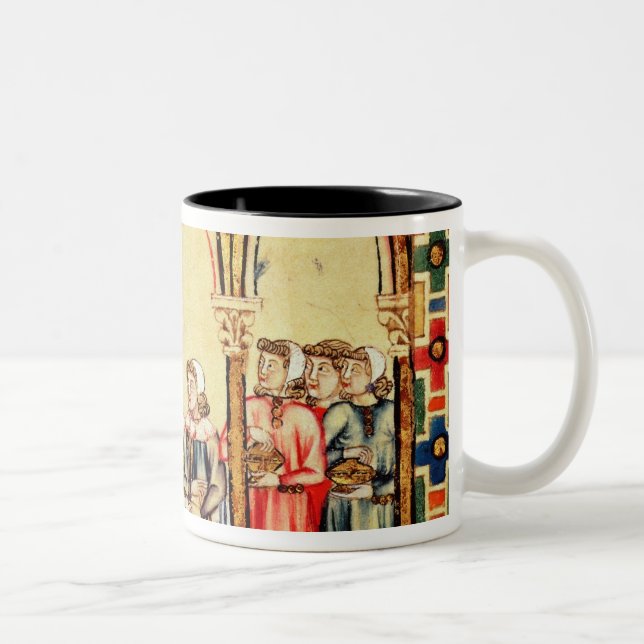 Tasse 2 Couleurs Banquet de fiançailles, du manuscrit (Droit)