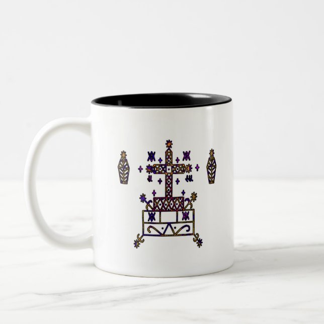 Tasse 2 Couleurs Baron pourpre Samedi Veve Sigil (Gauche)