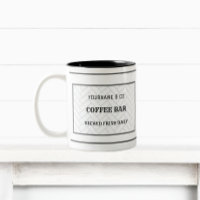 Barre de café personnalisée