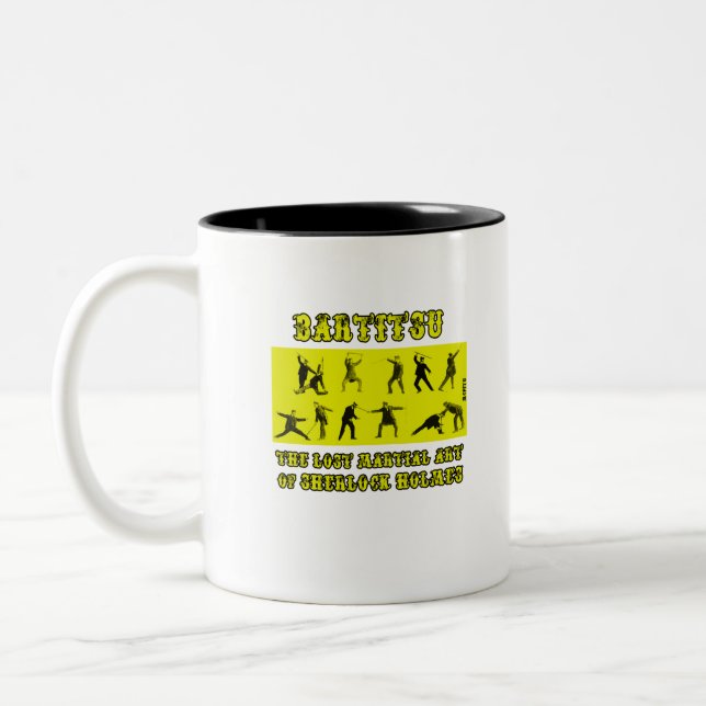 Tasse 2 Couleurs Bartitsu arte marcial sherlock holmes (Gauche)