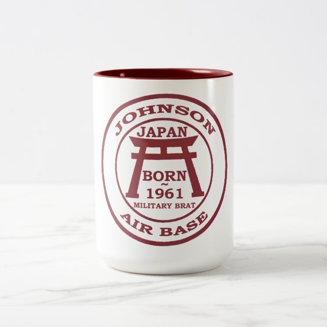 Tasse 2 Couleurs Base aérienne née Japon 1961 de Johnson (Centre)