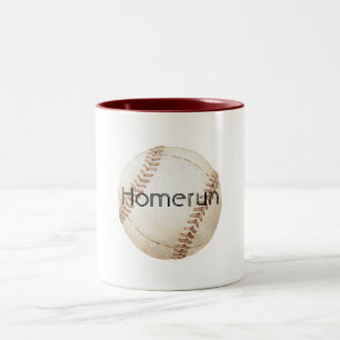 Tasse 2 Couleurs Base-ball coup de circuit