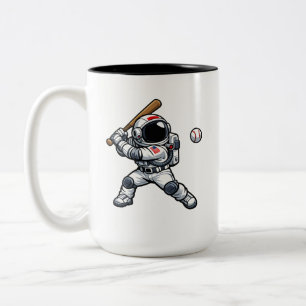Tasse 2 Couleurs Baseball Astronaute