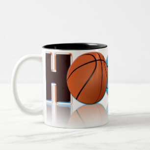 Tasse 2 Couleurs Basket-ball de cercles