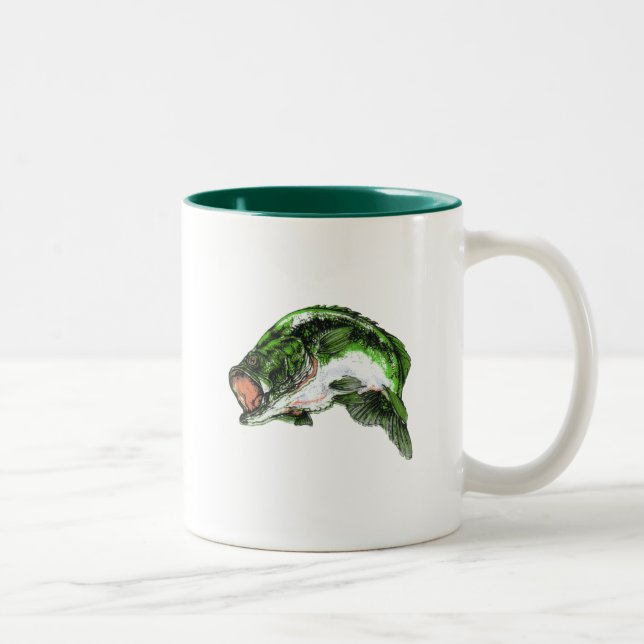 Tasse 2 Couleurs Basse à grande bouche (Droit)