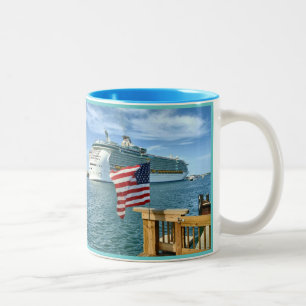 Tasse 2 Couleurs Bateau de croisière de Sailaway