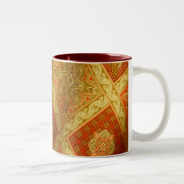 Tasse 2 Couleurs Batik indonésien (Droit)