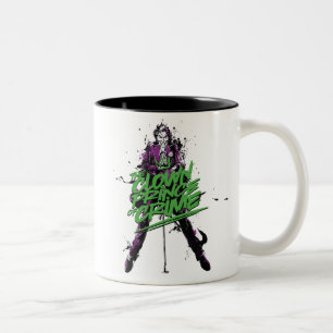 Tasse 2 Couleurs Batman   Joker Clown Prince of Crime Ink Art