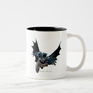 Tasse 2 Couleurs Batman Jumping Forward, crie