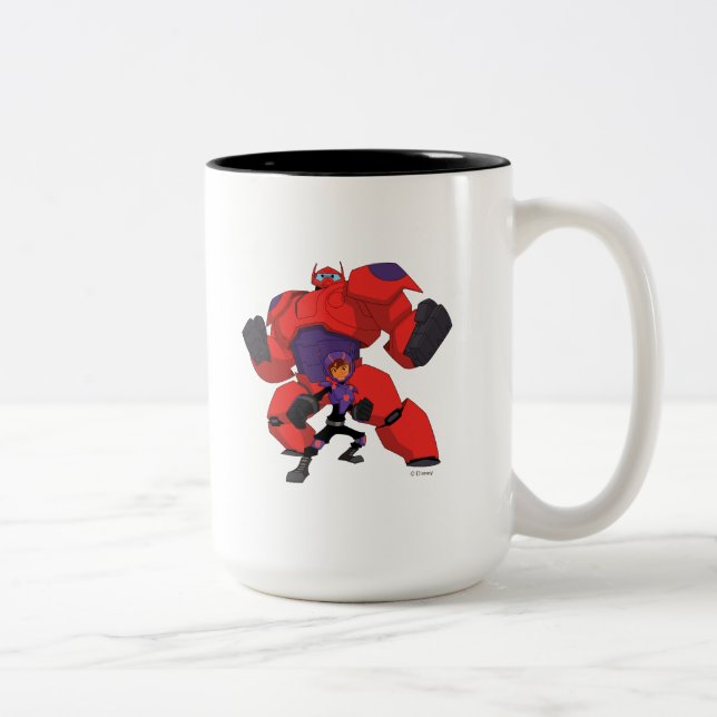 Tasse 2 Couleurs Baymax et Hiro (Droit)