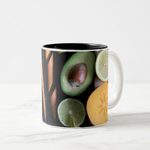 Tasse 2 Couleurs Beaux Fruits Et Légumes