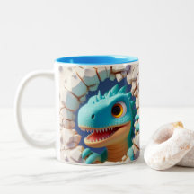 Bébé mignon Dinosaure chocolat chaud café Animaux