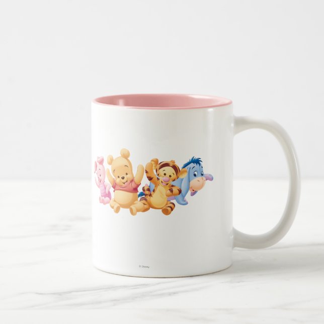 Tasse 2 Couleurs Bébé Winnie l'Ooh et les amis (Droit)