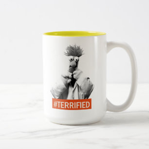 Tasse 2 Couleurs Bécher  #Terrifié