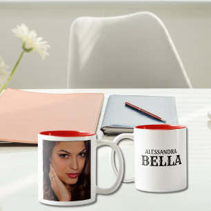 Tasse 2 Couleurs Bedda Bella Belle fille sicilienne/italienne Photo