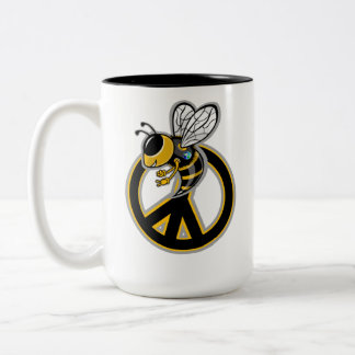 TASSE 2 COULEURS BEE PEACE 