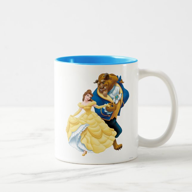 Tasse 2 Couleurs Belle et bête (Droit)