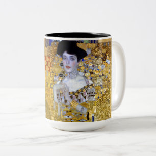 Tasse 2 Couleurs Belle La Femme en Or Gustav Klimt