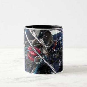 Tasse 2 Couleurs Belle moto pour auto propre