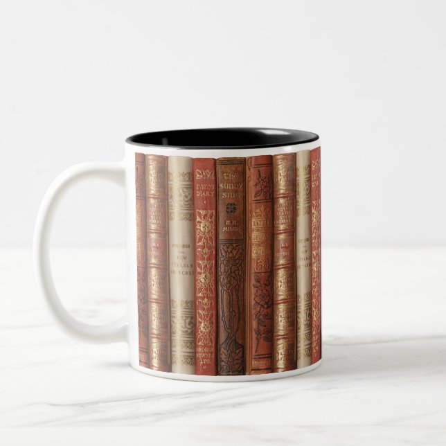 Tasse 2 Couleurs Belles épines de livres (Gauche)