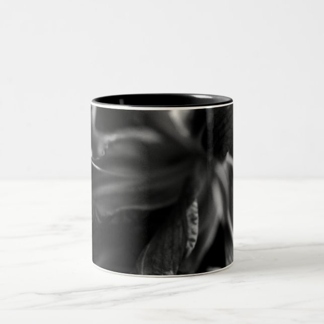 Tasse 2 Couleurs Belles Fleurs de Lys (Centre)